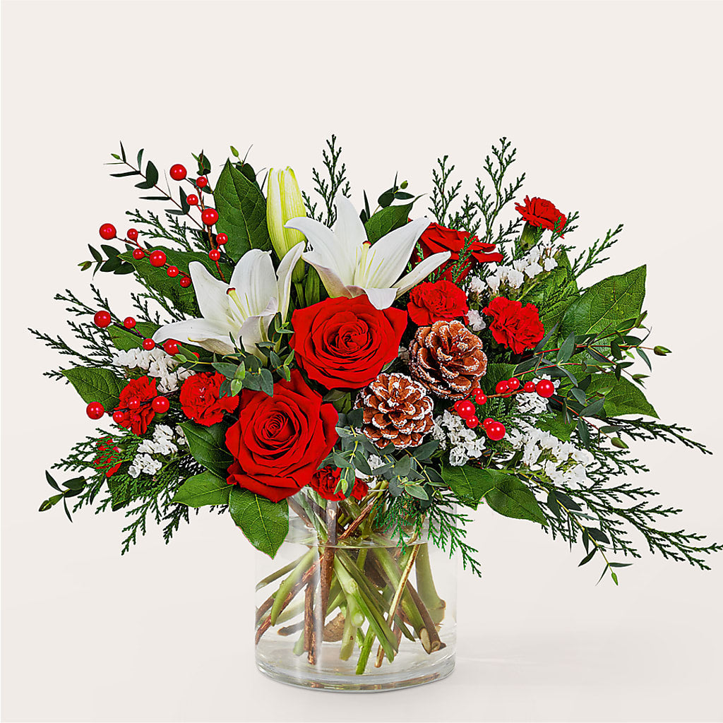 Best in Snow Bouquet –  Grayson Florist And Gifts, Independence VA