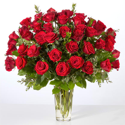 Forever Yours Fifty Stem Red Rose Bouquet –  Grayson Florist And Gifts, Independence VA