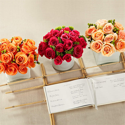 Dawn Rose Centerpiece –  Grayson Florist And Gifts, Independence VA