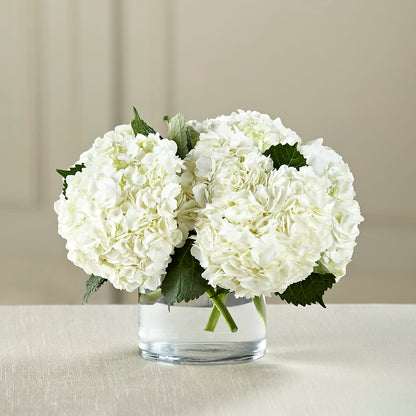 White Hydrangea Bouquet –  Grayson Florist And Gifts, Independence VA